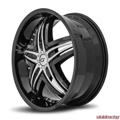 Diablo Blitz Wheel 22x9.5 Blank 40 73.1 Gloss Black - G1-229BLNK4073B